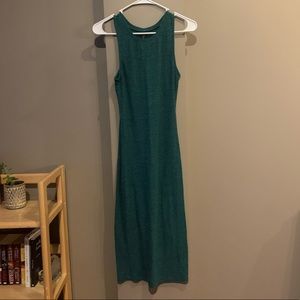 Teal midi dress!